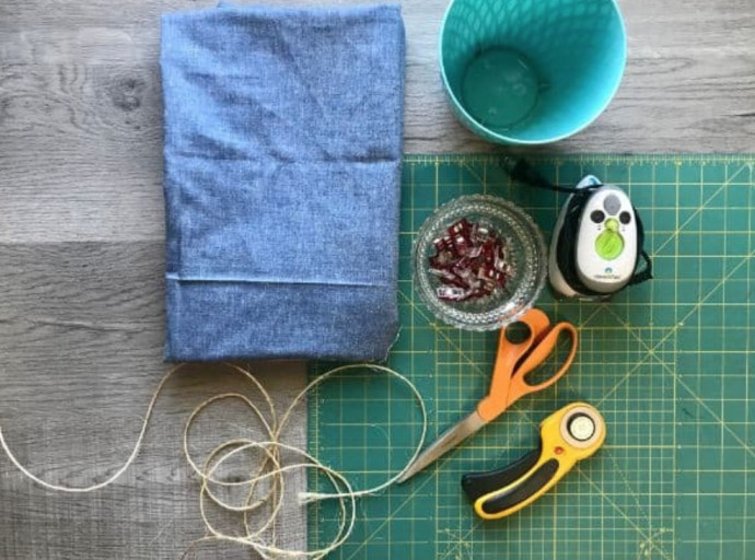 How to Make Handy Fabric Planters